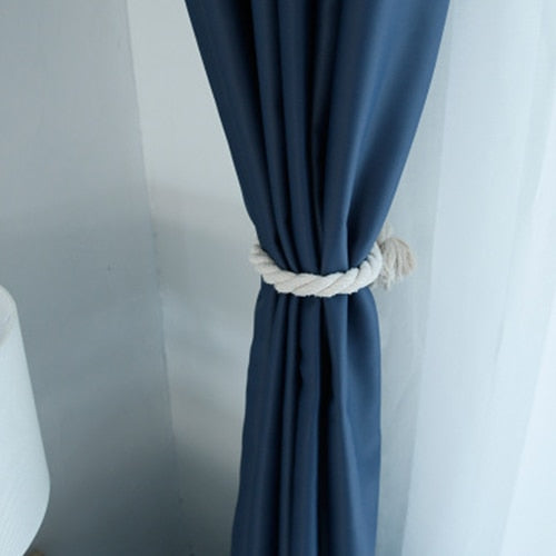 Thick Curtains Drapes Panel Fabric On the Window Panel