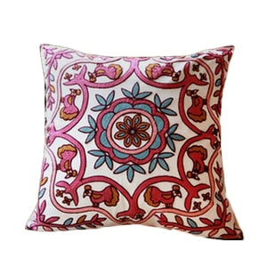 Hand-embroidered Sofa Decorative Pillow