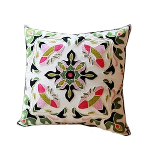 Hand-embroidered Sofa Decorative Pillow