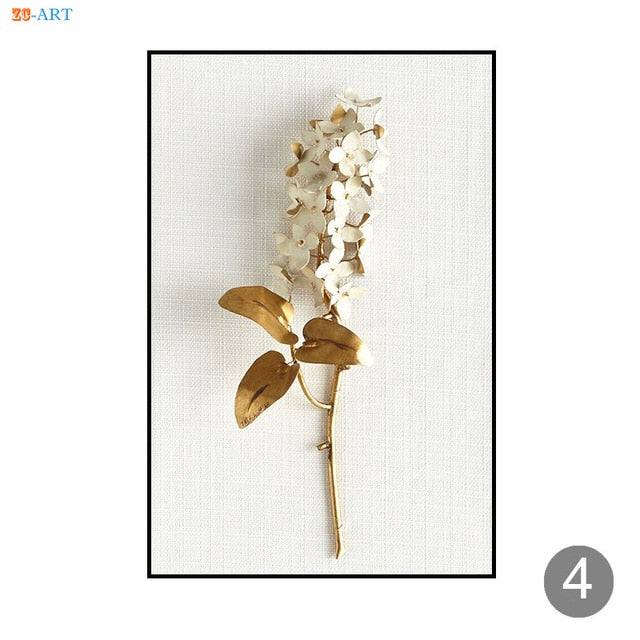 Minimalist Canvas Painting Prints Flower Poster