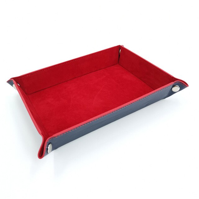 PU Leather Dice Trays Velvet Box