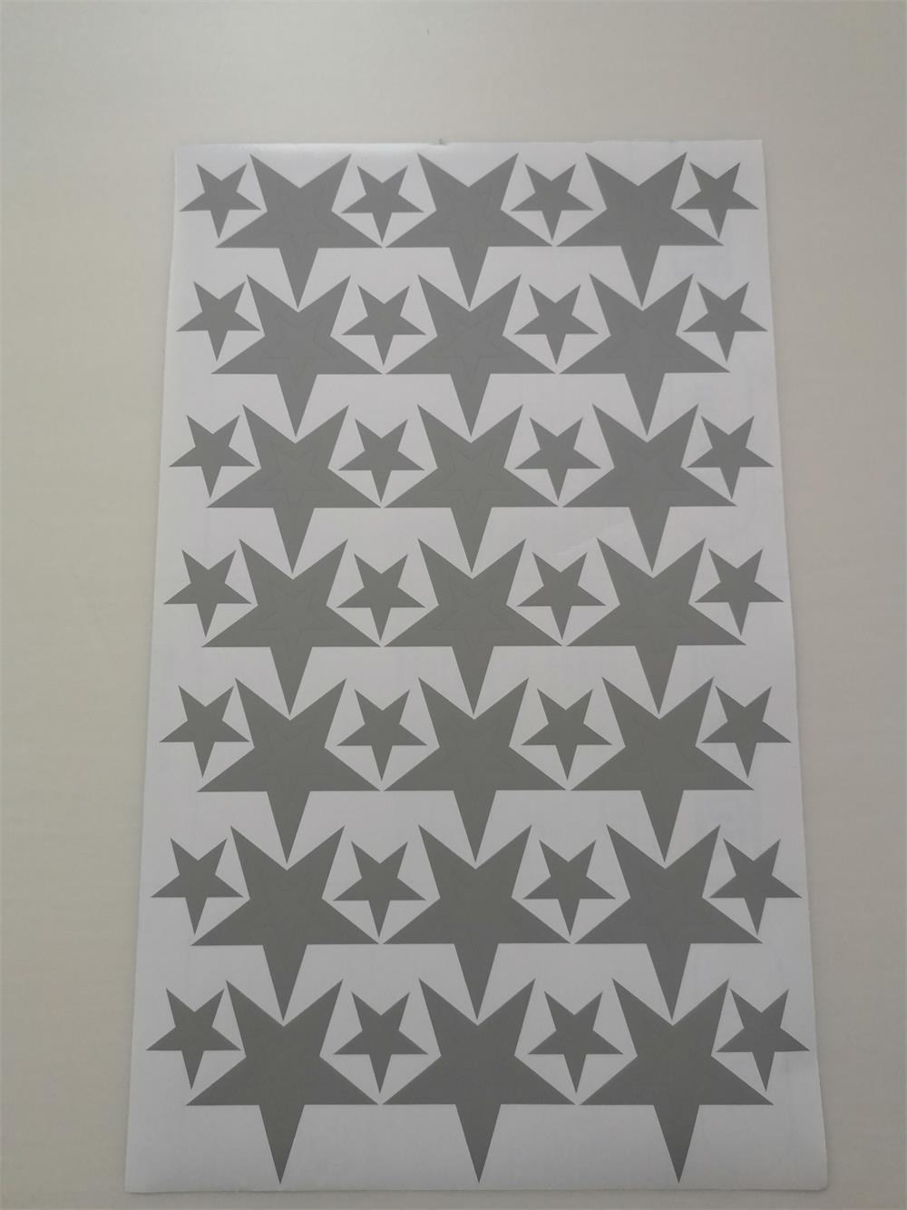 Hollow Stars Wall Sticker For Baby Nursery Rooms