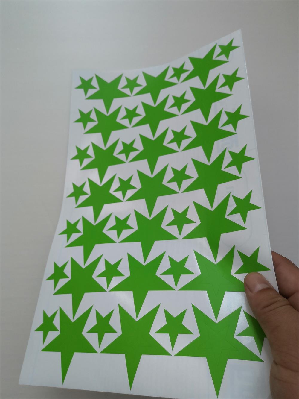 Hollow Stars Wall Sticker For Baby Nursery Rooms