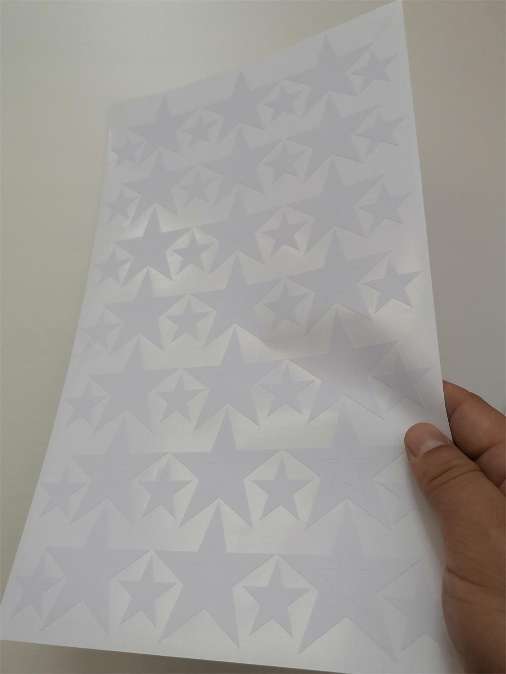 Hollow Stars Wall Sticker For Baby Nursery Rooms