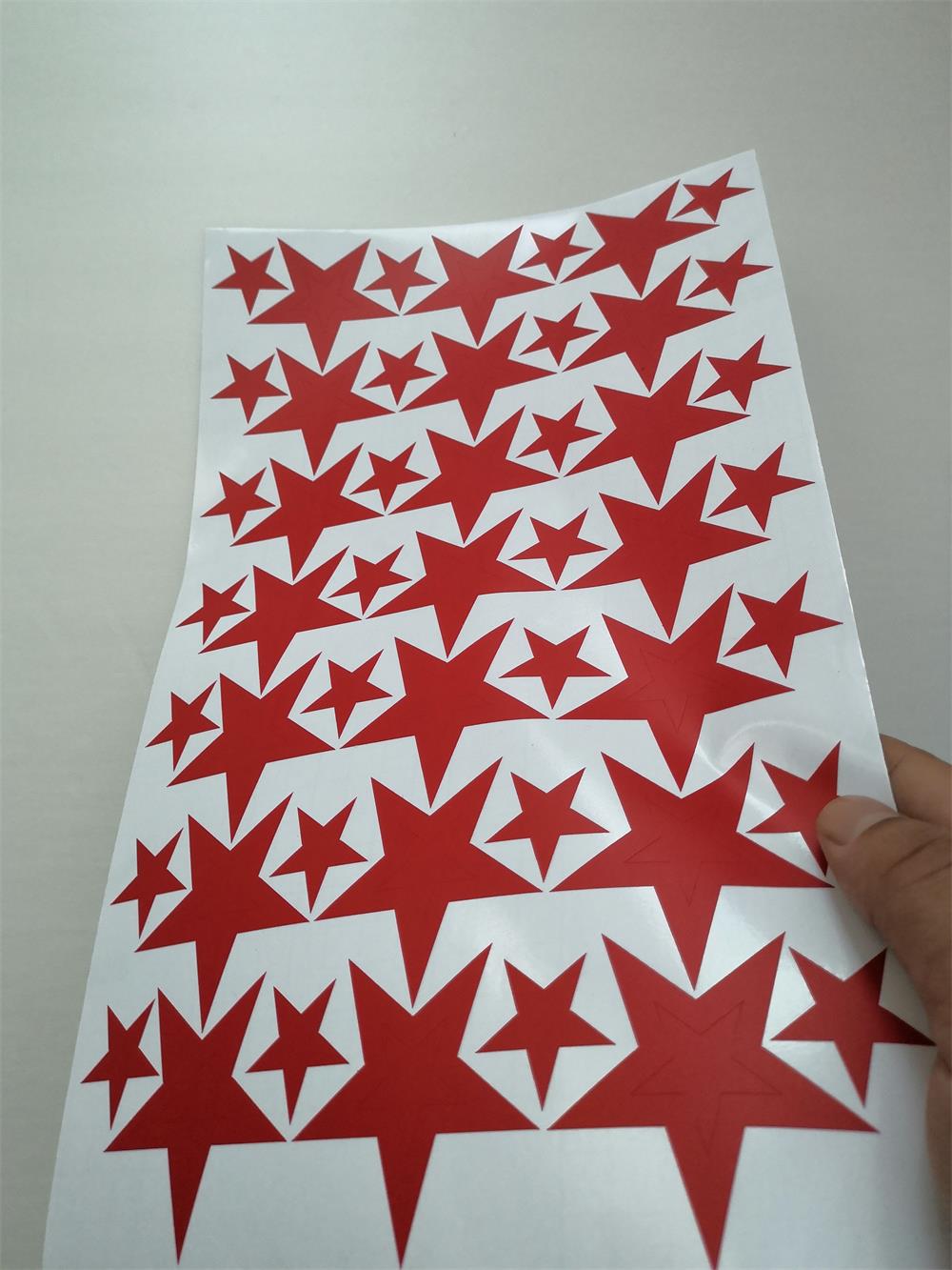 Hollow Stars Wall Sticker For Baby Nursery Rooms
