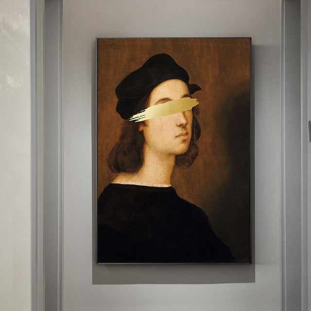Classical European Oil Woman Canvas