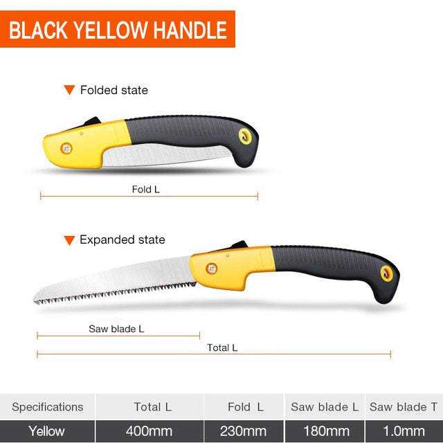 Folding Hacksaw Blade Three-Side Grinding Saw