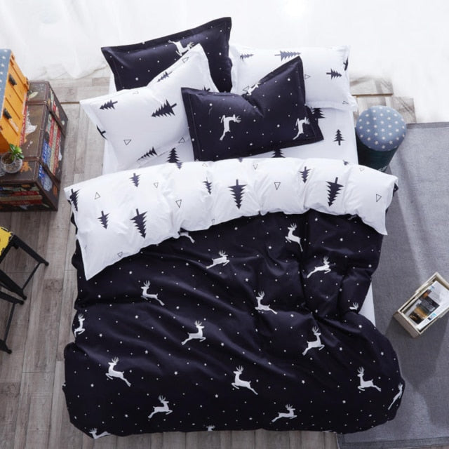 Home Textile Lattice Duvet Cover