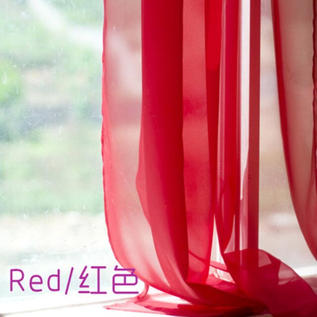 Curtains Drape Panel Sheers Tulle