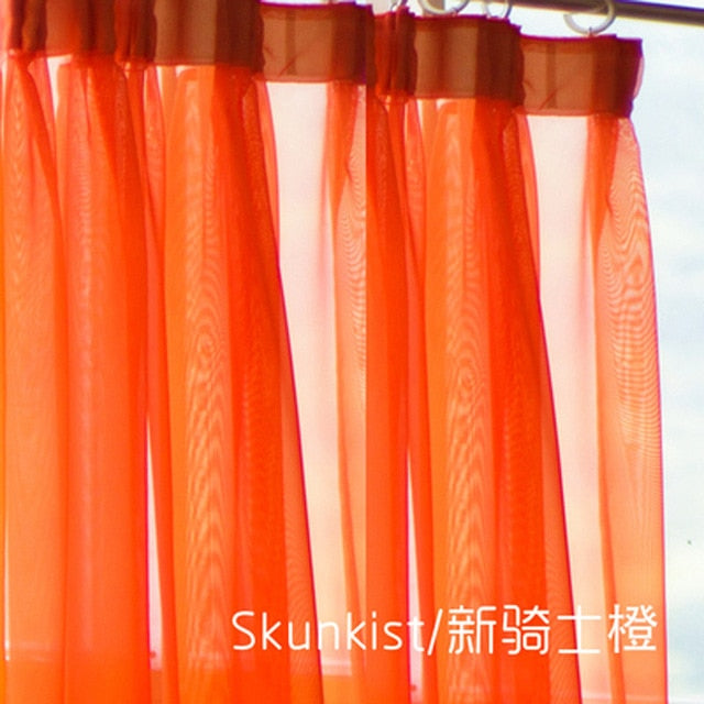 Curtains Drape Panel Sheers Tulle