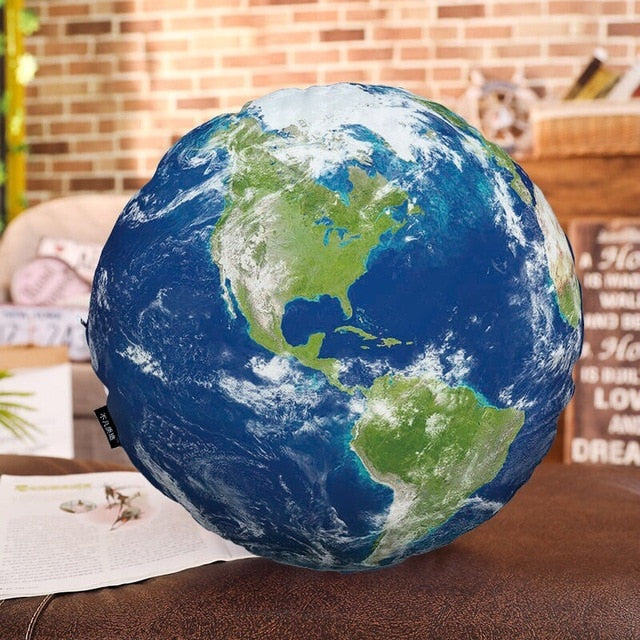 3D Planet Cushion Pillow