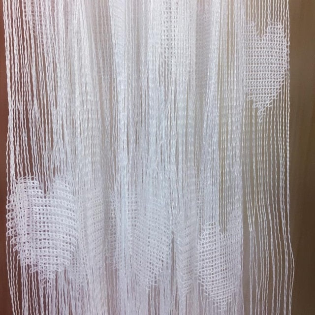 Hanging Heart Shape Line Curtain