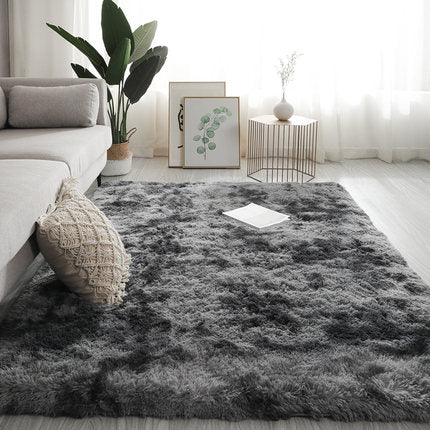 Long Hair Living Room Carpet Sofa