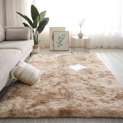 Long Hair Living Room Carpet Sofa