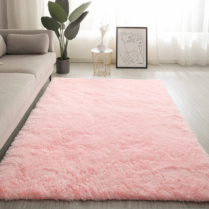 Long Hair Living Room Carpet Sofa