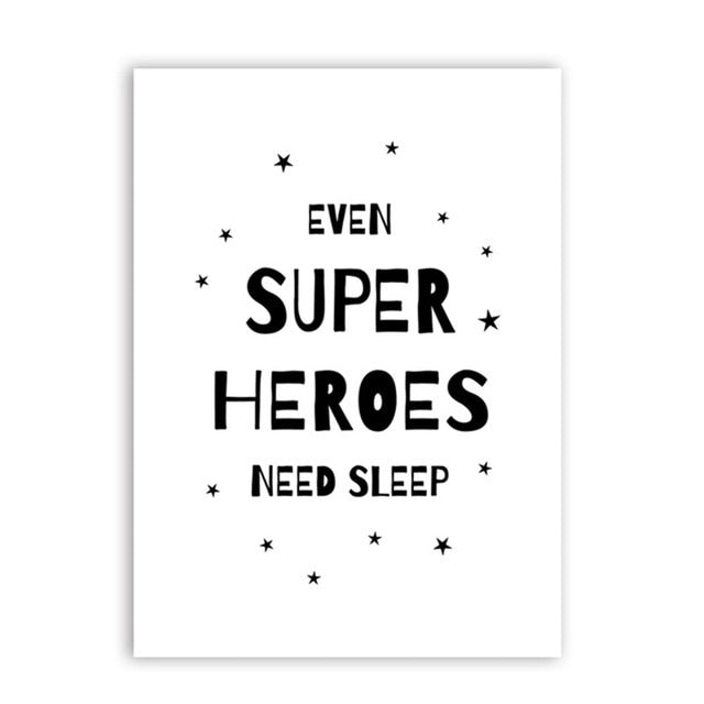 Superheroes Canvas Painting Posters