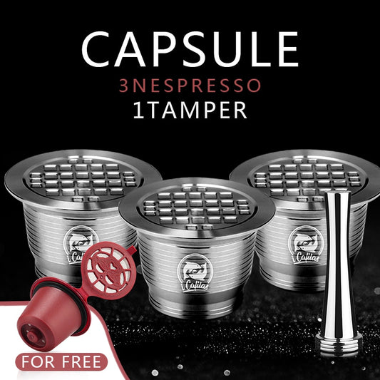 Metal Capsule Machine Refillable