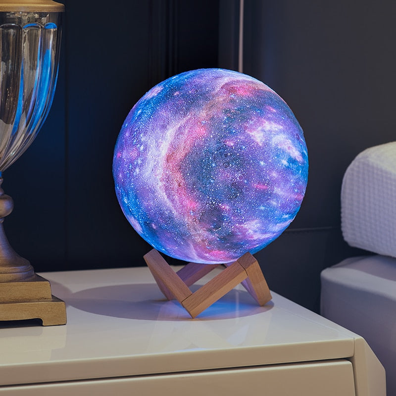 3D Print Star Moon Lamp Night Light