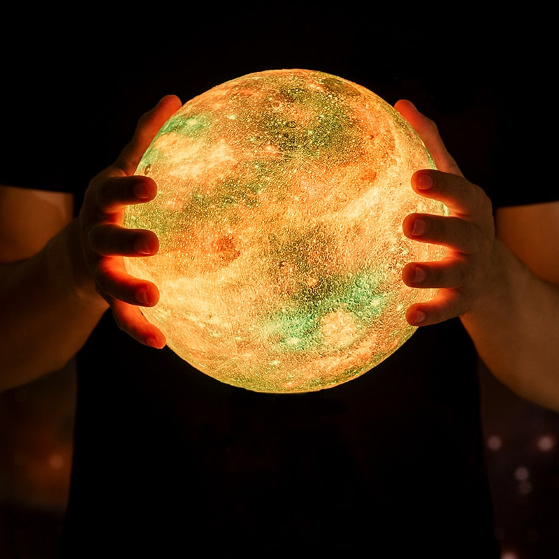 3D Print Star Moon Lamp Night Light