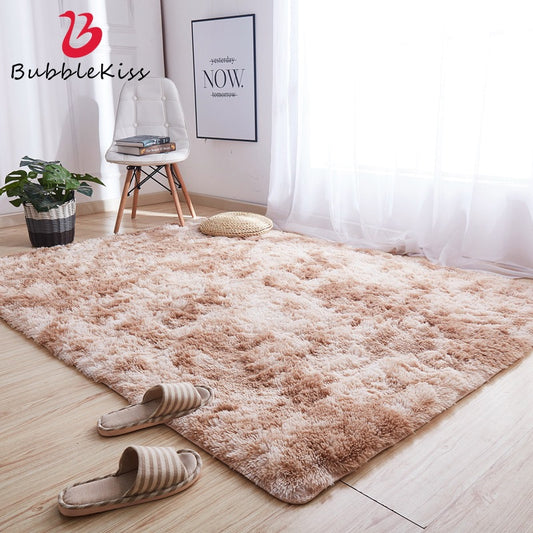 Shaggy Soft Carpets Climb Rugs