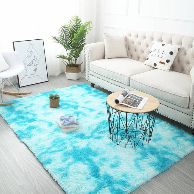 Shaggy Soft Carpets Climb Rugs