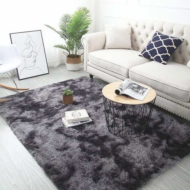 Shaggy Soft Carpets Climb Rugs