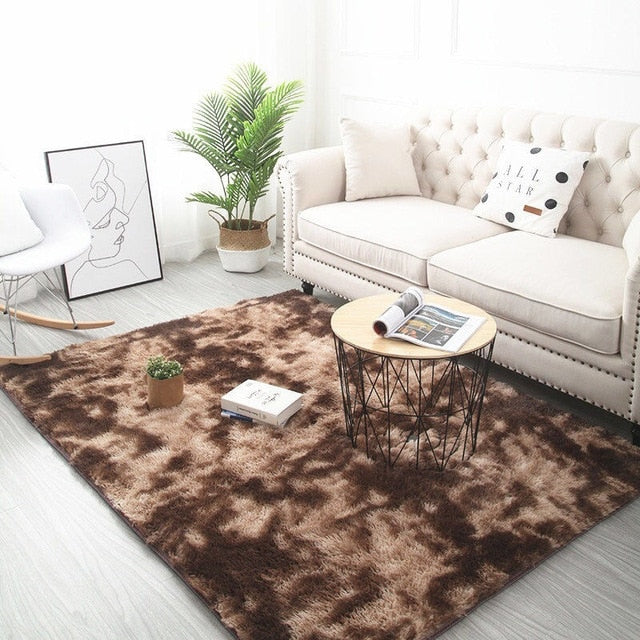 Shaggy Soft Carpets Climb Rugs
