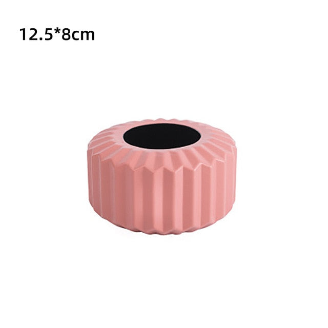 Flower Vases Origami Plastic Style