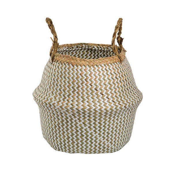 Foldable Rattan Woven Flower Basket