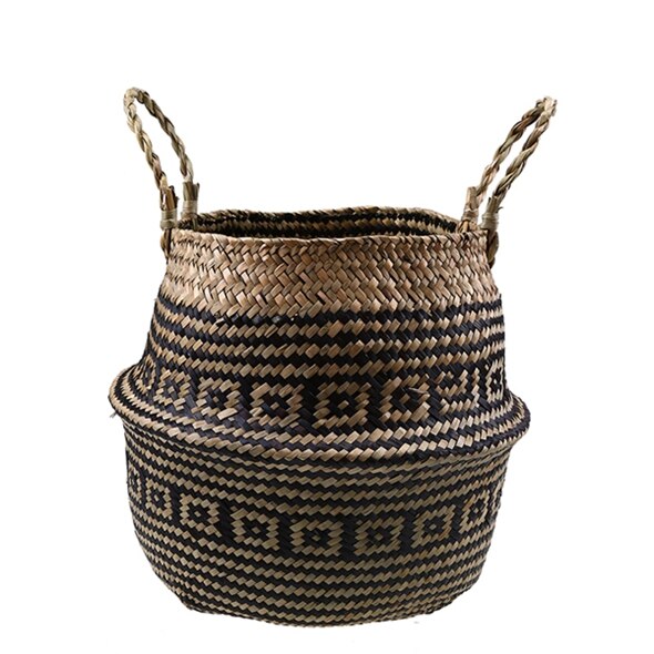 Foldable Rattan Woven Flower Basket
