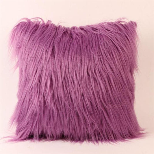 Plush Furry Cushion Throw Pillow