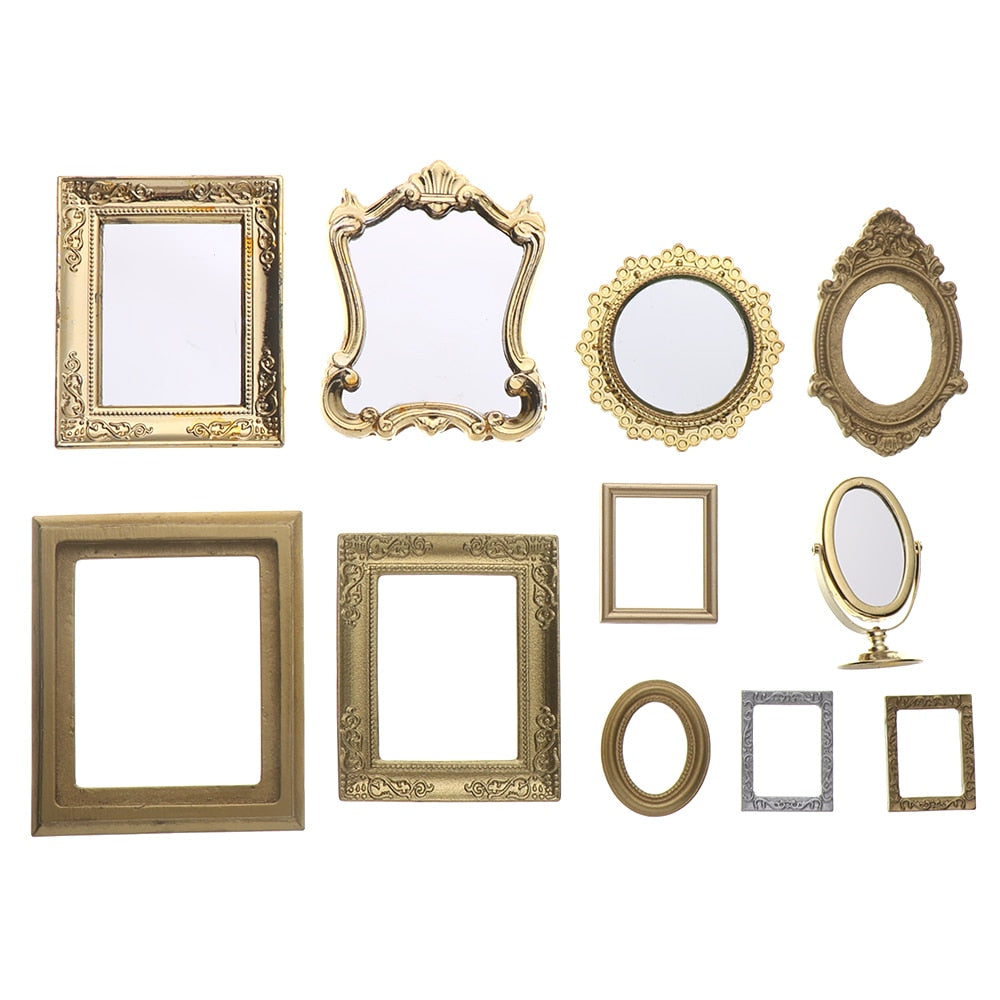 Scale Photo Frames Retro Mirror