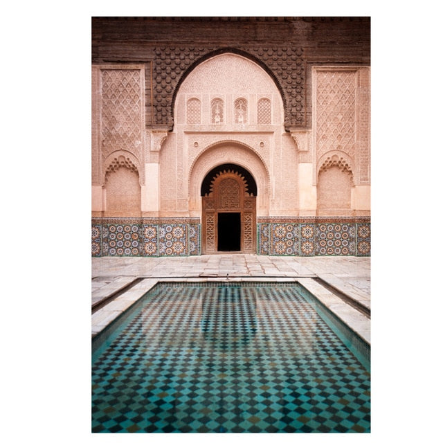 Door Vintage Posters Architecture Art