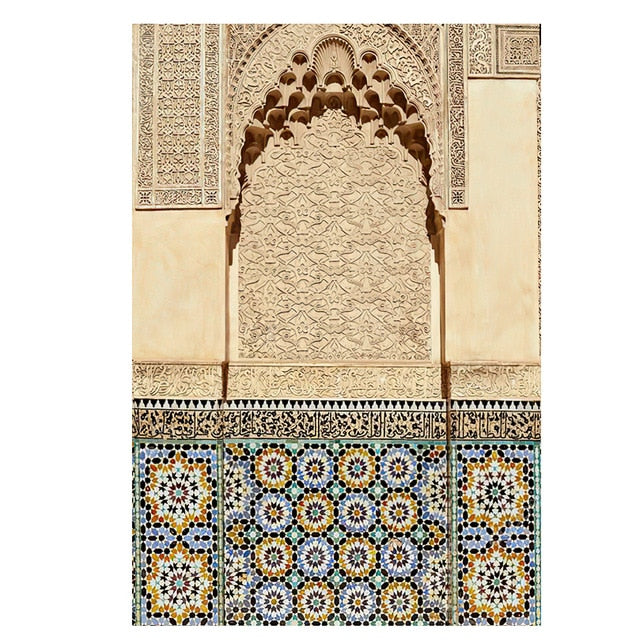 Door Vintage Posters Architecture Art