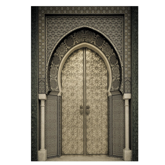 Door Vintage Posters Architecture Art