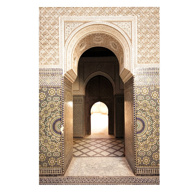 Door Vintage Posters Architecture Art