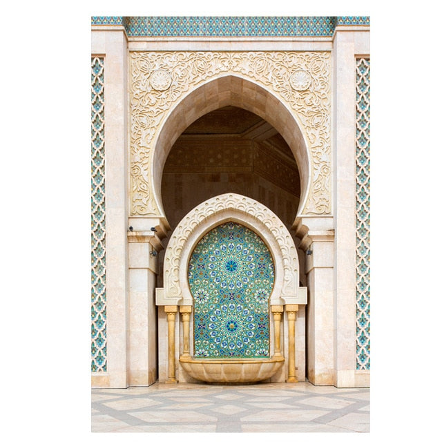 Door Vintage Posters Architecture Art