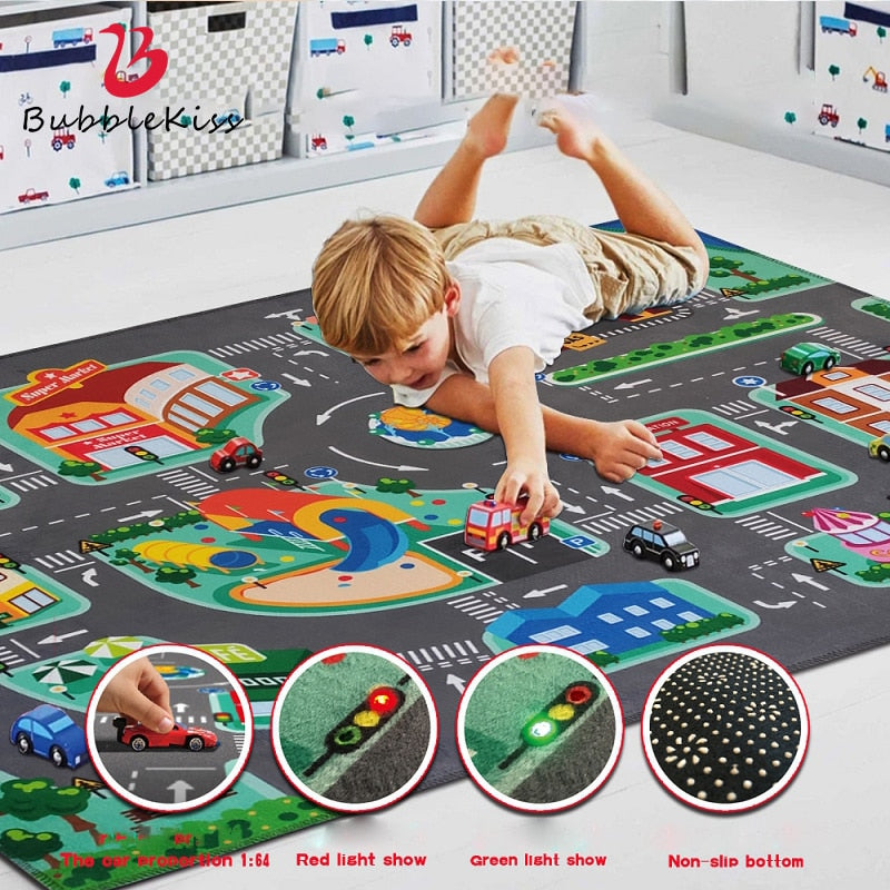 Bubble Kiss LED Kid Play Rugs Carpets