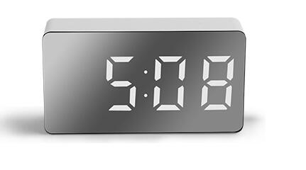 Mini Desk Alarm Clock Digital Mirror