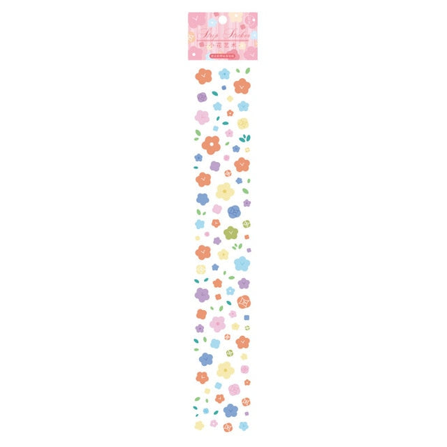1Pieces Colorful Ribbon Series Stickers Decoration