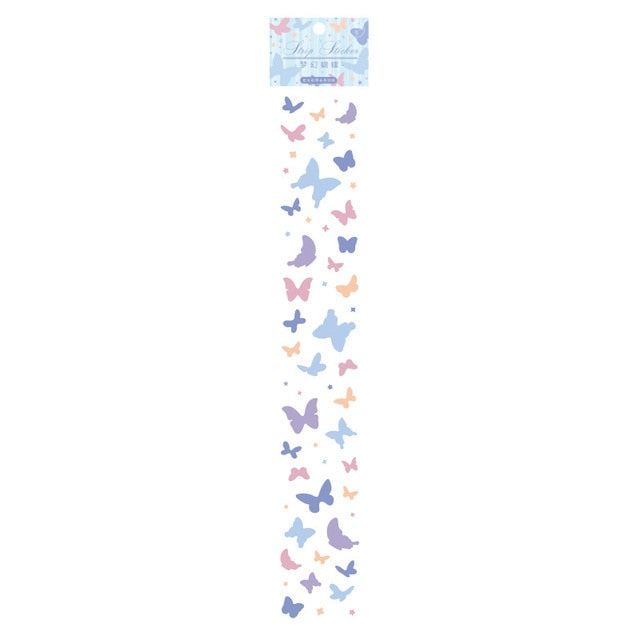 1Pieces Colorful Ribbon Series Stickers Decoration
