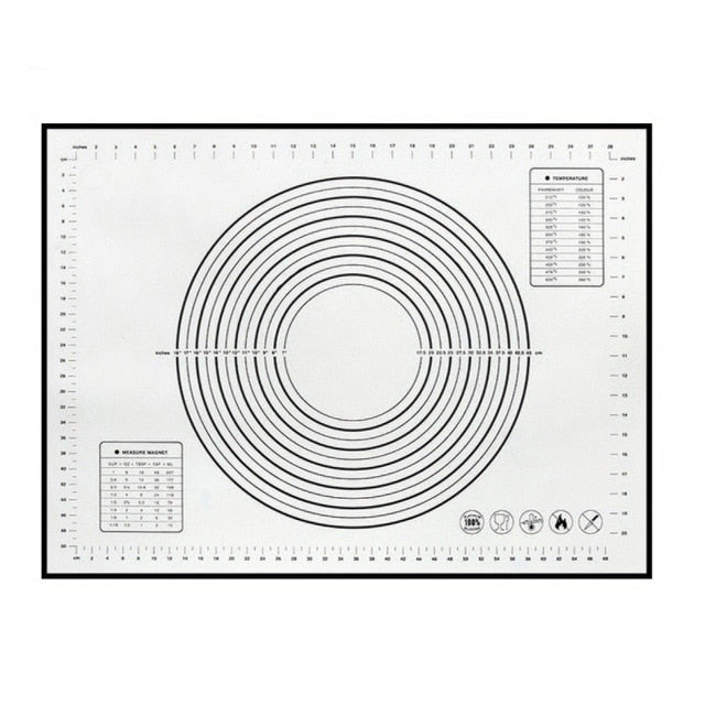 Silicone Baking Mat Rolling Dough Pad
