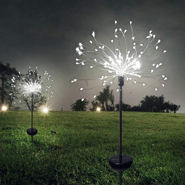 Grass Globe Dandelion Flash String Lights