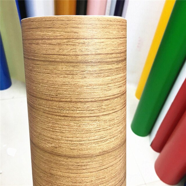 Wood Grain Vinyl Film Furniture