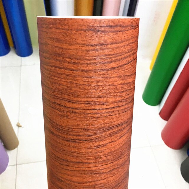 Wood Grain Vinyl Film Furniture