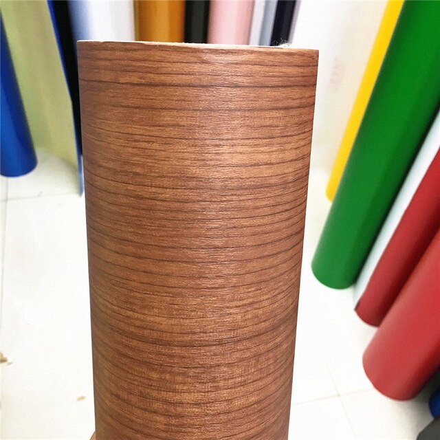 Wood Grain Vinyl Film Furniture