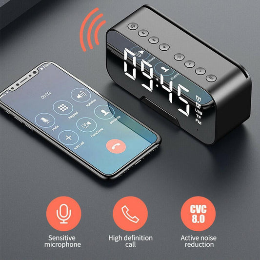 Standard Version G10 Mirror Clock Wireless Bluetooth