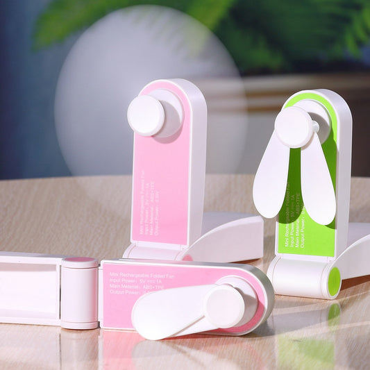 Mini Fold Fan Small Air Cooler Portable Hold Small Air Cooler