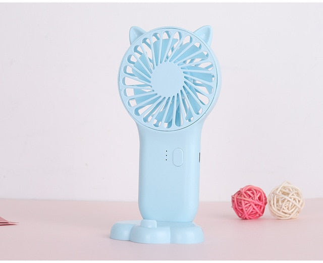 Mini Fold Fan Small Air Cooler Portable Hold Small Air Cooler