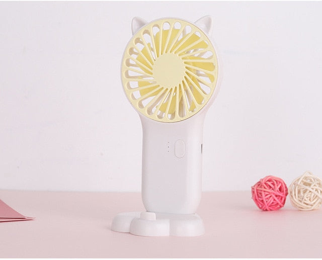 Mini Fold Fan Small Air Cooler Portable Hold Small Air Cooler